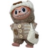 Doll Clothes Superstore Tan and White Sweater with Coordinating Hat for 17.5cm Labubu Dolls - 2 of 4