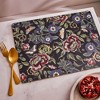 Pimpernel Creatures of Curiosity Placemats - Set of 4 Rectangular Cork Backed Table Mats with Botanical & Insect Illustrations, Heat & Stain Resistant - 2 of 4