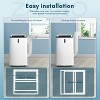 ZAFRO Portable Air Conditioners,3-in-1 Portable AC Unit,12000 BTU Air Conditioner for Room Up to 550 Sq. Ft,Cool & Dehumidifier & Fan Modes, White - 2 of 4