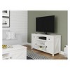 Brookside TV Stand for TVs up to 60" Wide Ivory Oak - Room & Joy: Entertainment Center with Storage, Media Console - image 4 of 4