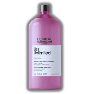 L'oreal Serie Expert Liss Unlimited Shampoo (1.5 Liter / 50.7 oz XXL Refill Size) Long-lasting Straight Hair frizz | Loreal Anti-Humidity Protection - 1 of 3