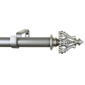 Urbanest 1-inch Diameter Regale Adjustable Single Drapery Curtain Rod - 1 of 4