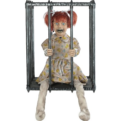 Seasonal Visions Adult Animated Caged Kid Walk Around Costume - One ...