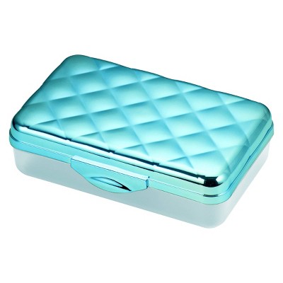 Quilted Metallic Pencil Box - It's Academic