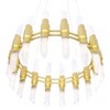CWI Lighting,Croissant 32 Light Chandelier With Satin Gold Finish - 3 of 4
