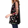 Women's Snapdragon Floral Embroidered Top - SEE AND BE SEEN - 2 of 4