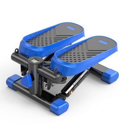 FIONECA Mini Stepper with Resistance Bands & LCD Monitor, 330 LB Capacity for Home Office