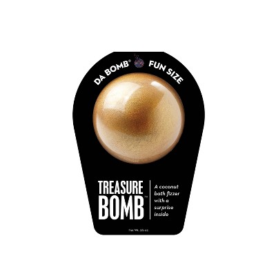 Da Bomb Bath Fizzers Treasure Bath Bomb - 3.5oz