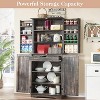 72" Tall Farmhouse Kitchen Pantry - 3 of 4