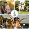 Unique Bargains Canvas Camping Fishing Wide-Open Water Bottle Holder with Strap - 4 of 4
