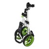 Caddymatic Golf Pro Lite 3 Wheel Golf Cart White/Green - 3 of 3