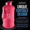SHAKESPHERE Large Sports Water Bottle - BPA Free Hydration Jug, Black - Ideal for Sports, Camping, And Outdoor - 2 of 4