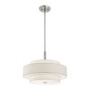 Livex Lighting Meridian 4 - Light Pendant in  Brushed Nickel - 4 of 4