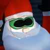 YOOCOZZ  Christmas Yard Decoration - 7.3 ft Long Xmas Inflatables Outdoor Decorations Santa Claus Flying an Airplane, with LED Lights Display - 4 of 4