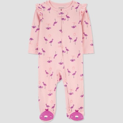 Image of Carter's Just One You® Baby Girls' Sleep N' Play - Pink 6M