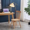 Racxily 4 Pieces Dining Chair, Rubber Wood Dining Chair, Living Room Chair, Simple - 3 of 4