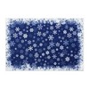 Christmas Area Rug Xmas Snowflake Accent Rug Holiday Decorative Soft Carpet - 2 of 4