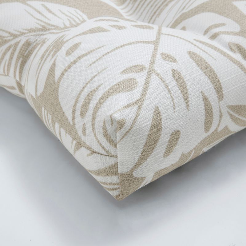 19"x44"x5" Delray Outdoor/Indoor Wicker Loveseat Cushion - Pillow Perfect, 3 of 6