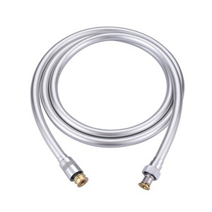WOWOW PVC 63 in. Shower Head Hose in Matte Black - 1 of 4