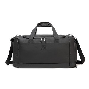 Cubitt Waterproof Duffle Bag with Shoe Compartment and Adjustable Strap – 53cm Travel & Gym Bag - 1 of 4