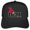 Gender Neutral Official University of Central Missouri Primary Logo Foam Snapback Trucker Hat - for Men and Women Black Black One Size - 2 of 4