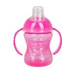 Nuby No Spill Super Spout Trainer Cup - Bright Pink - 8oz