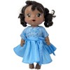 Doll Clothes Superstore Blue Party Dress Fits 14 Inch Baby Alive And Little Baby Dolls - 2 of 4