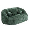 NicBex Bean Bag Sofa,High Back Beanbag Chair with Pillows,Oversized Lounge Sofa for Couples,Comfy Chair for Living Room Bedroom - 4 of 4