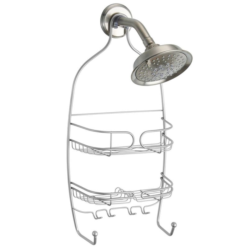 iDESIGN Neo Shower Caddy Silver, 6 of 7