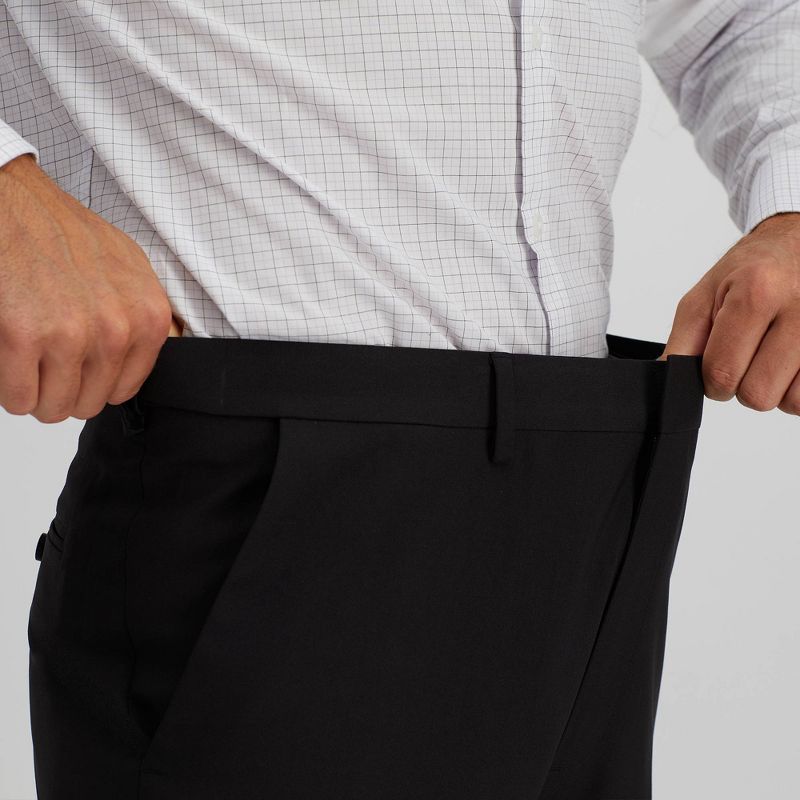 Haggar H26 Men's Premium Stretch Classic Fit Dress Pants, 6 of 7