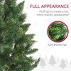FURNIinspire Artificial Trees Christmas Decorations Tall Christmas Tree With Steel Base For Home, Holiday Decor, Auto Open, Green, 34.8"*34.8"*88.5" - 4 of 4