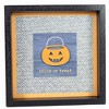 Ganz 5.75 In Halloween Shadow Box/Wall Decor Pumpkin Bat Ghost Box Signs - image 2 of 4