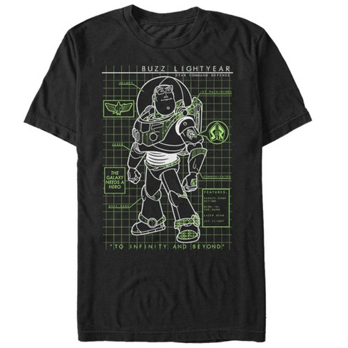 Men's Toy Story Buzz Lightyear Diagram T-Shirt - image 1 of 4