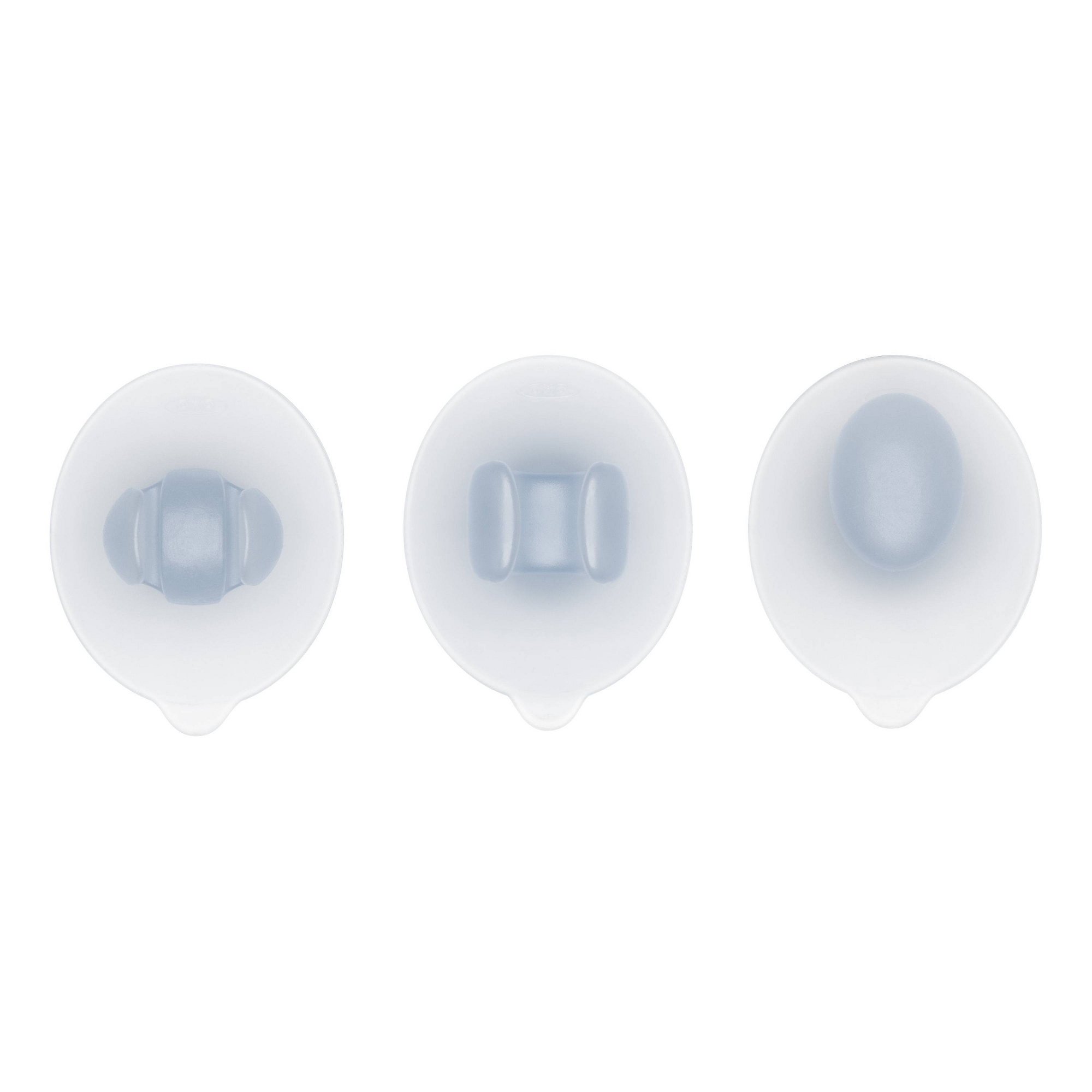 OXO 3pc Suction Bath Set : Microfiber, Machine Washable, Non-Slip Backing