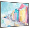 30" x 23" Brighton Beach by Susan Pepe Framed Canvas - Amanti Art: Modern Decor, Horizontal Layout - 2 of 4