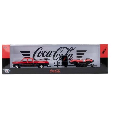 M2 Machines 1973 GMC Sierra 3500 Dually & 1959 Chevy Corvette XP-86 Auto Haulers