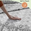 6 Piece Sheet Sets Paisley Printed Sheets Set Ultra Soft Deep Pocket Microfiber Bed Sheets - Lux Decor Collection - 3 of 4