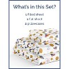 Kids 4 Piece Bed Sheet Set - Cute & Cozy Wrinkle-Resistant with Vibrant Designs - CGK Linens. - 2 of 4