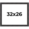 PosterPalooza | Traditional Black Picture Frame - UV Acrylic, Backing Board, Hanging Hardware Included - 2 of 4