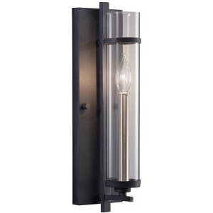 Generation Lighting Ethan 17" Forged Iron Brushed Steel Wall Sconce - 1 of 4