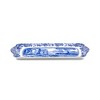 Pimpernel Blue Italian Sandwich Tray – Elegant Melamine Serving Tray with Classic Scroll Design, Lightweight & Dishwasher Safe - 2 of 4