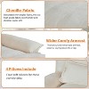 IULULU U-Shaped Sectional Sofa, 112.06'' Chenille Comfy 4-Seat Cloud Couch - 3 of 4
