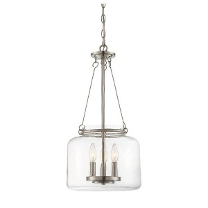 Savoy House Akron 3 - Light Pendant in  Satin Nickel - 1 of 1