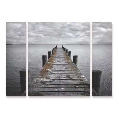 Trademark Fine Art SD Smart Destination 3 Piece Panel Set Art