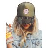 Women's Smiley Camo Trucker Hat - FRIDAY + SATURDAY - 2 of 3