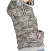 Women's Camo Side Zipper Hoodie - 7th Ray - 3 of 3