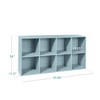 Best Choice Products 8-Cube Bookshelf, 11in Display Storage System, Organizer w/ Removable Back Panels - 2 of 4