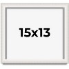 PosterPalooza | Shadow Box 1.5" Depth Silver Picture Frame - UV Acrylic, Backing Board, Hanging Hardware - 2 of 4