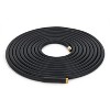 Apache 98108804 50 Foot Industrial Rubber Garden Water Hose with Heavy Duty MGHT x FGHT Brass Fittings and 1 Bend Restrictor - 4 of 4