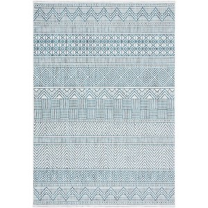 Courtyard CY8196 UV & Stain Resistant Non-Shedding Power Loomed Indoor/Outdoor Rugs - Safavieh - 1 of 4
